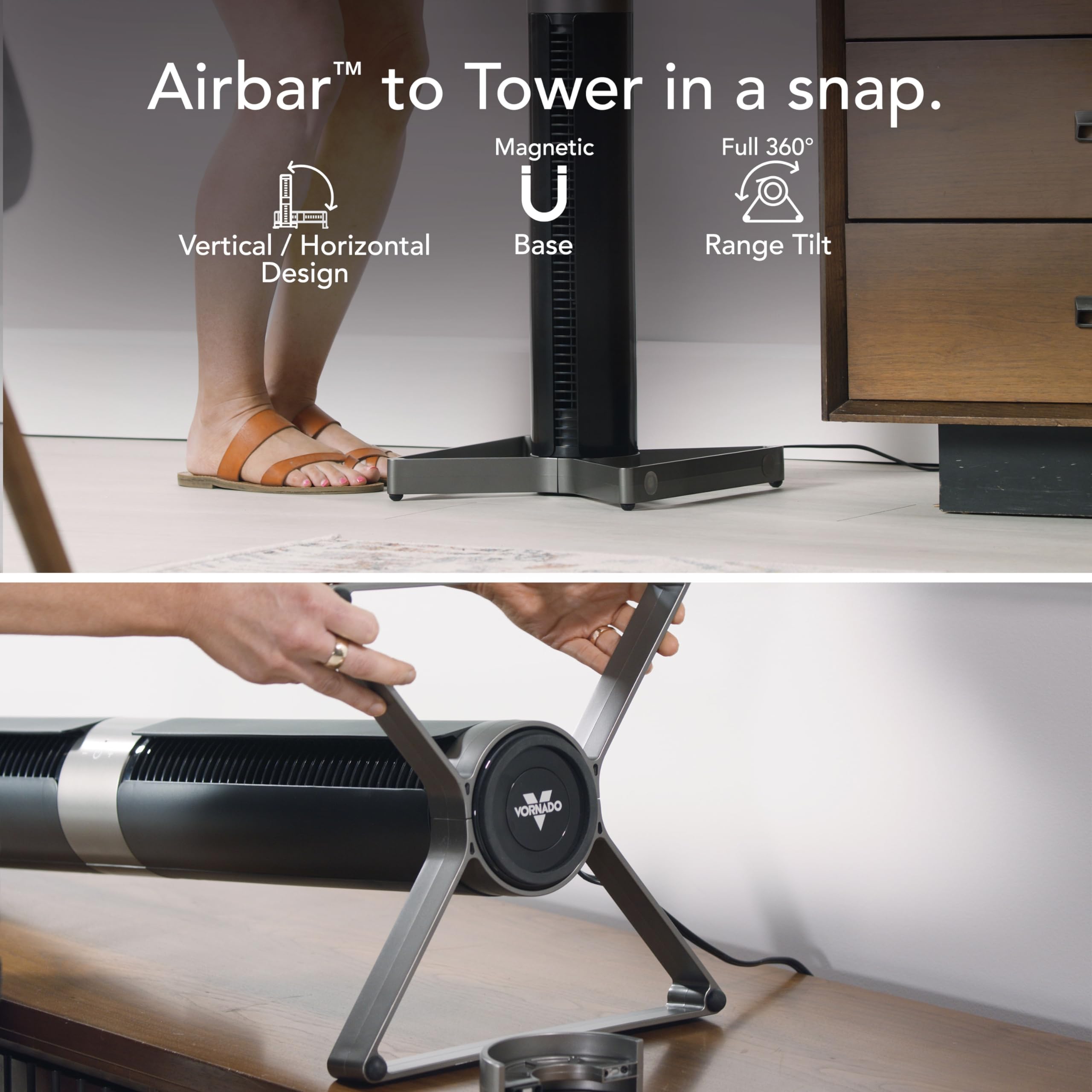 Airbar® 6 Vertical or Horizontal Tower Fan - Image 7