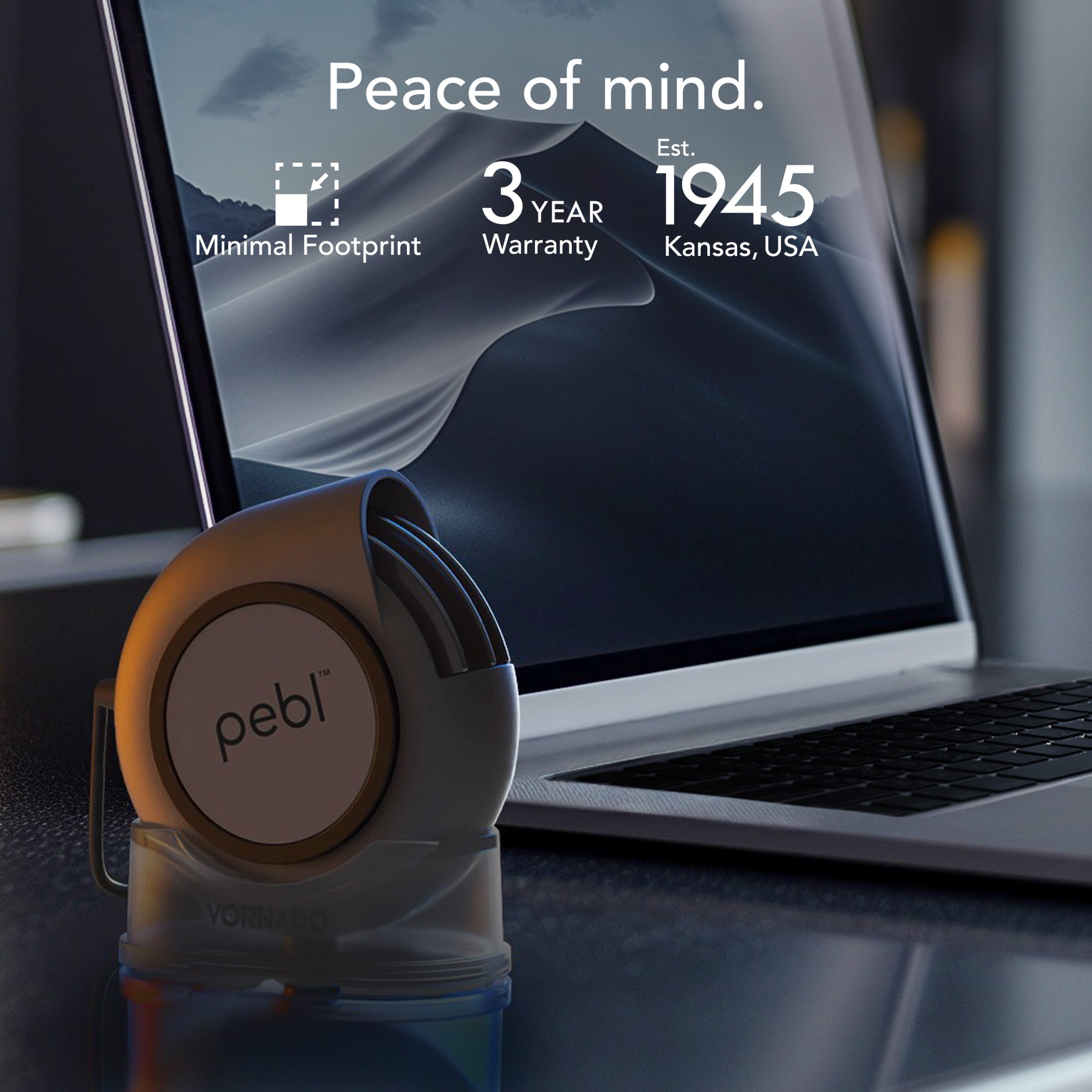PEBL® Portable Desk Fan - Image 11