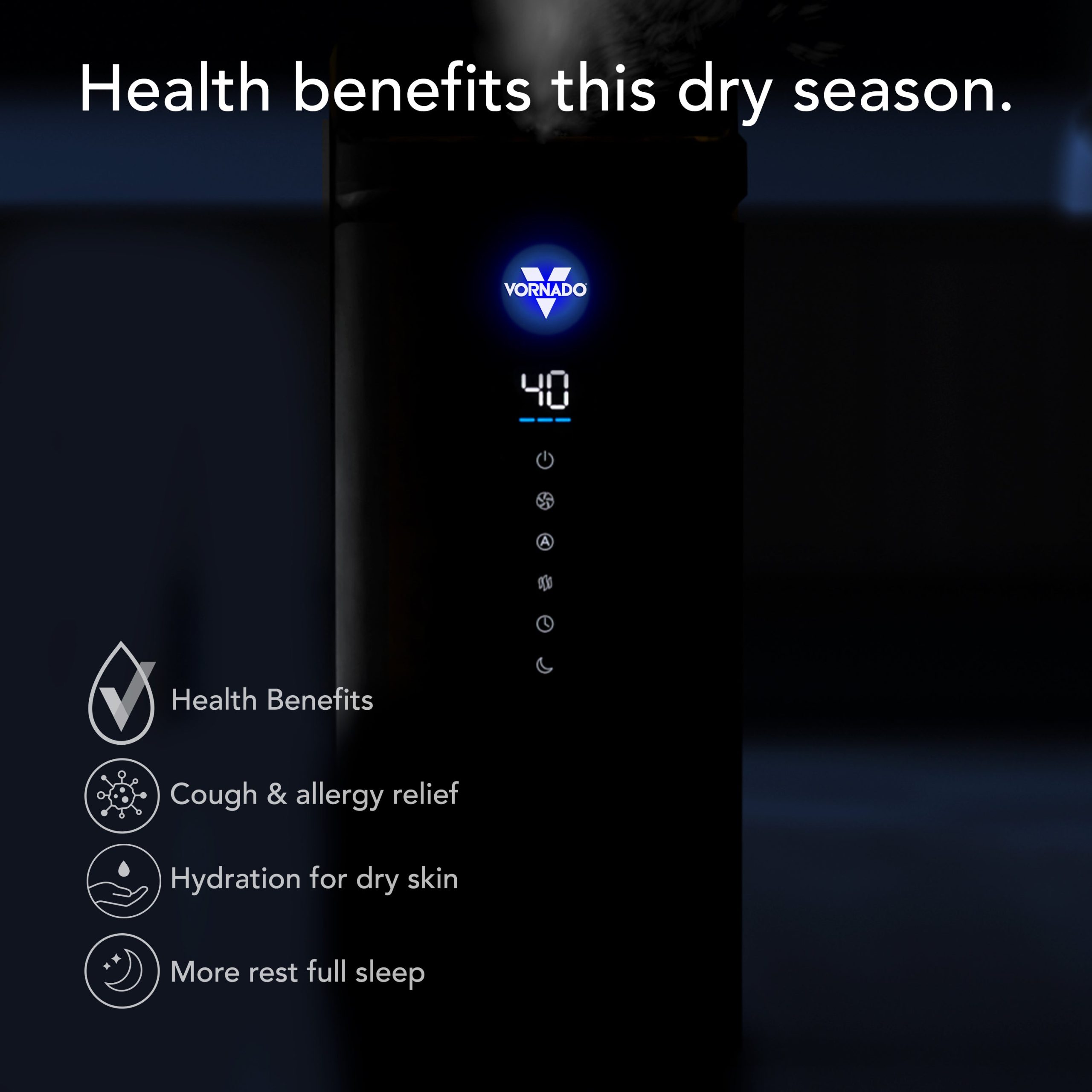 MISTIC™ 8 Top-Fill Ultrasonic Whole Room Humidifier - Image 12