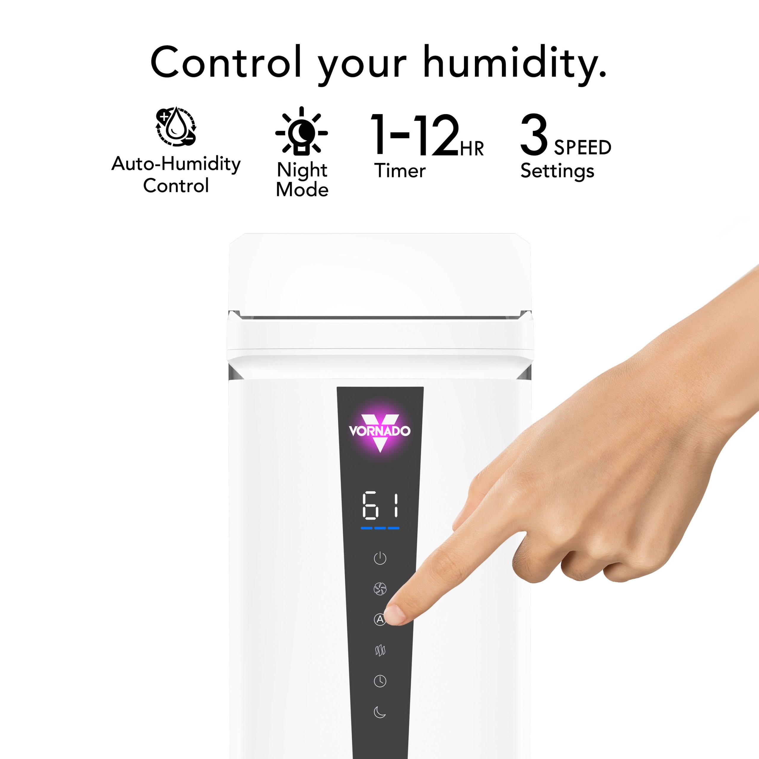 MISTIC™ 6 Top-Fill Ultrasonic Whole Room Humidifier - Image 9