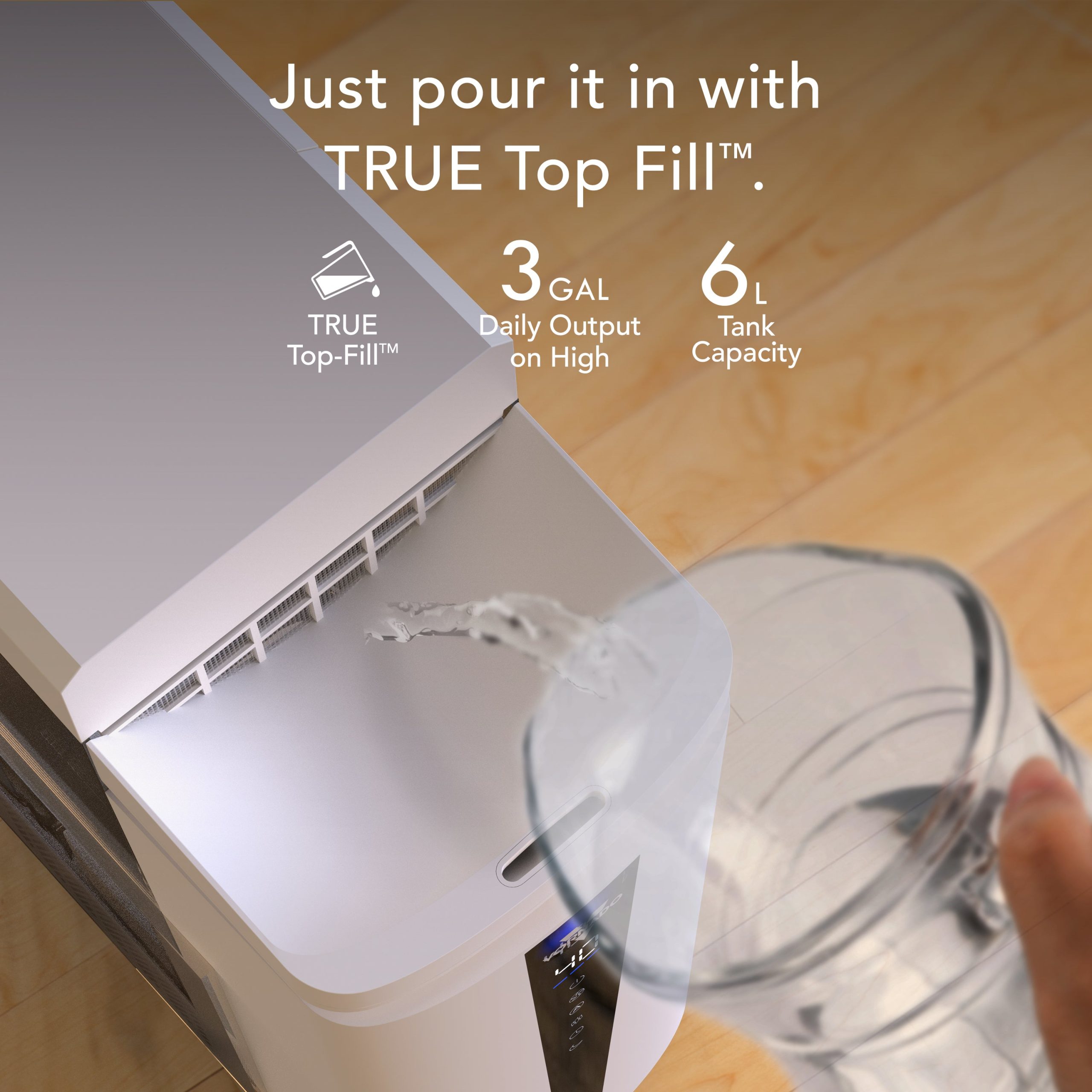 MISTIC™ 6 Top-Fill Ultrasonic Whole Room Humidifier - Image 7