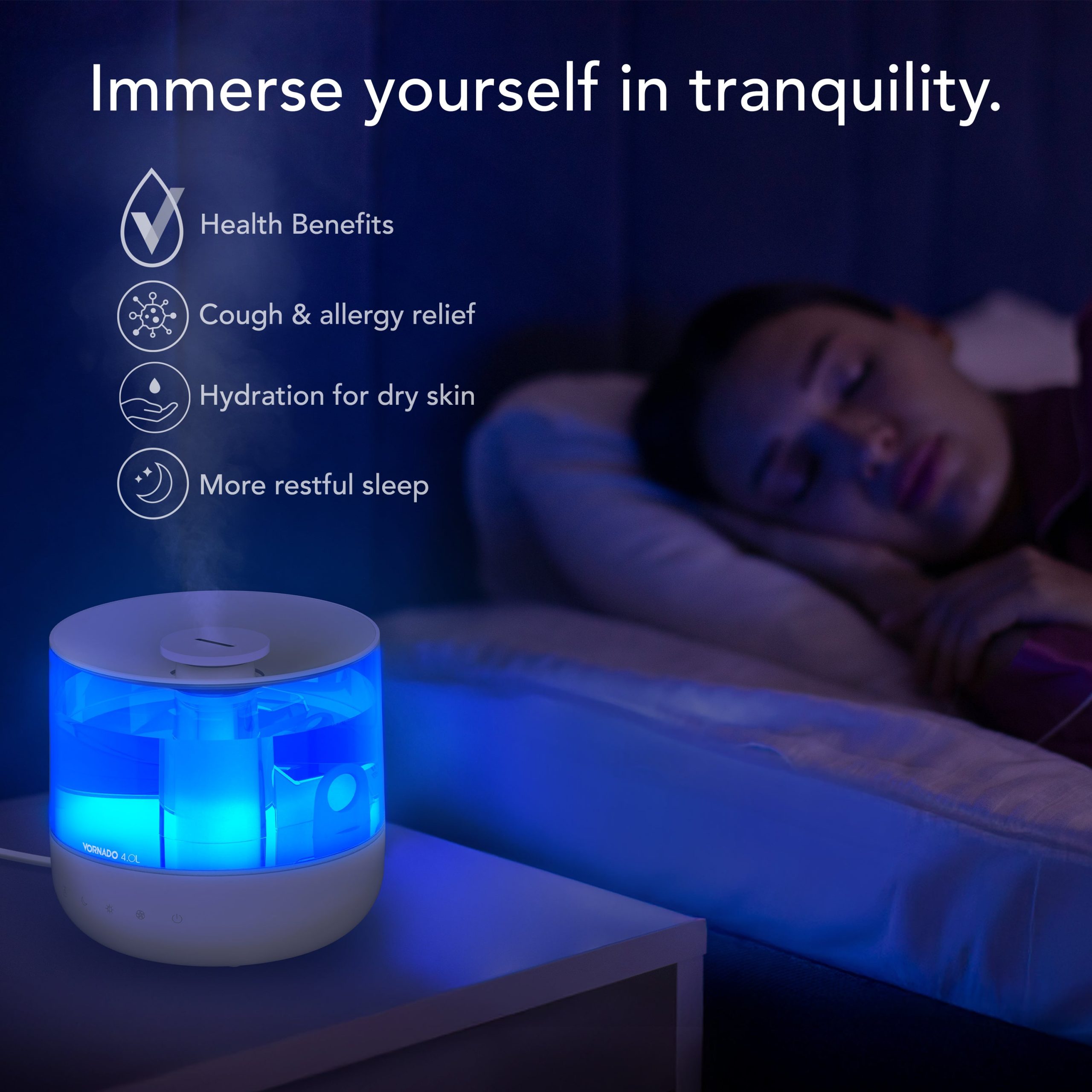 MISTIC™ 4 Top-Fill Ultrasonic Whole Room Humidifier - Image 11