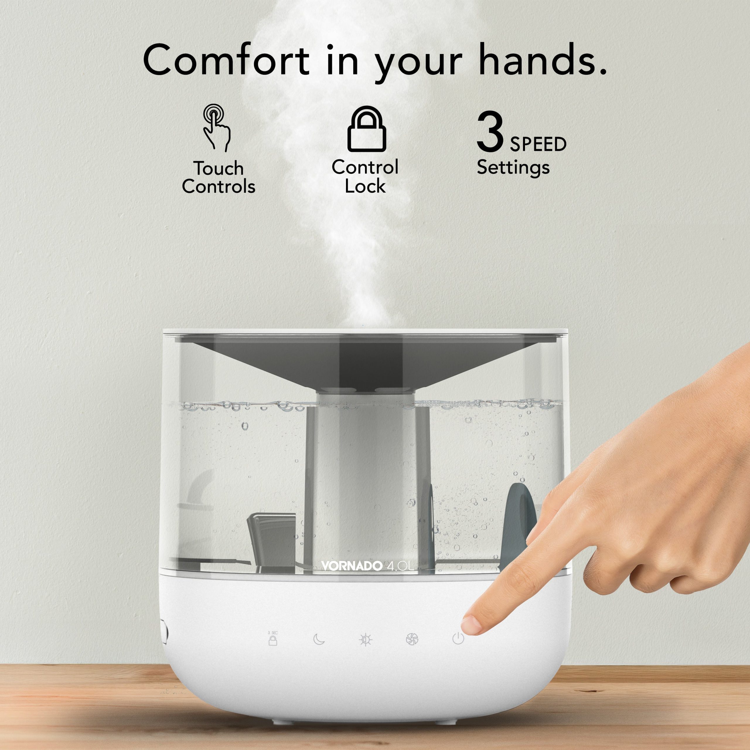 MISTIC™ 4 Top-Fill Ultrasonic Whole Room Humidifier - Image 8